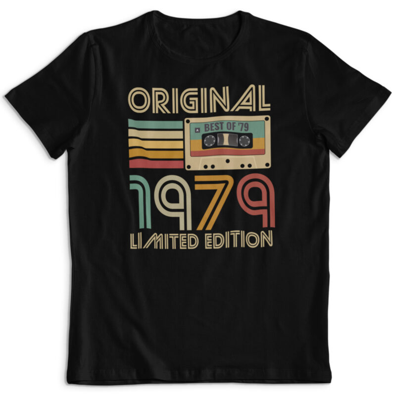 Koszulka prezent na urodziny rok 1979 kaseta