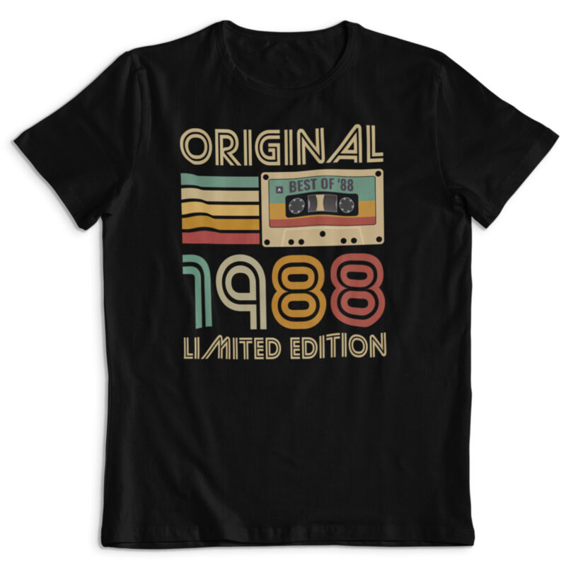 Koszulka prezent na urodziny rok 1988 kaseta