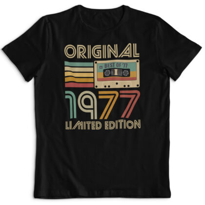 Koszulka prezent na urodziny rok 1977 kaseta