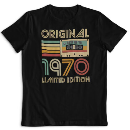 Koszulka prezent na urodziny rok 1970 kaseta