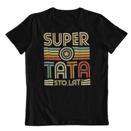 Koszulka prezent na Dzień Taty "Super Tata" Edycja Limitowana